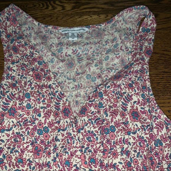 AMERICAN EAGLE OUTFITTERS Floral Summer Romper - Picture 6 of 7